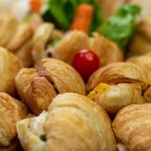 Filled Mini Rolls & Croissant Platter